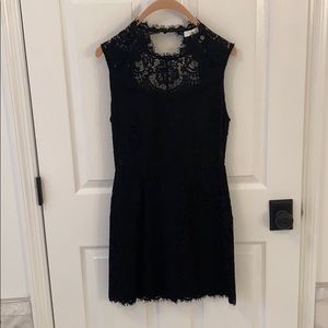 IRO Open Back Lace Dress Size 36